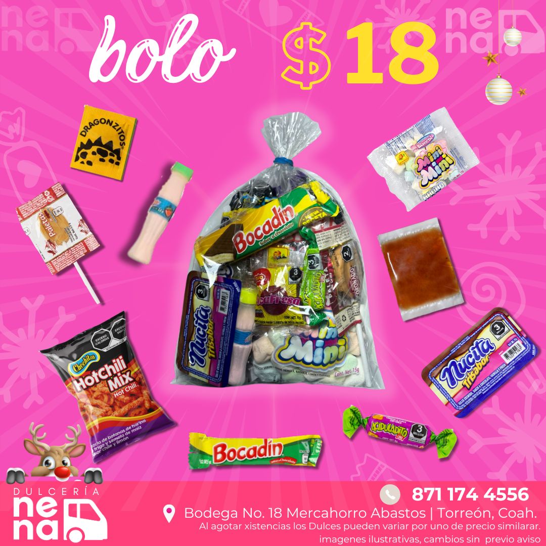 Bolo $18